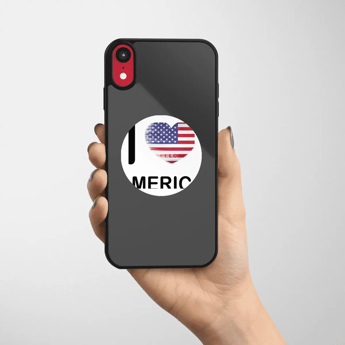 I Love America USA, My Home, My Country Etiket