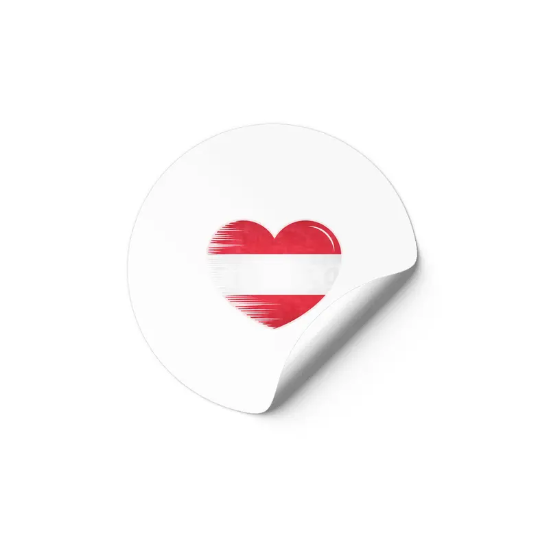 I Love Austria, My Homeland, My Country Etiket