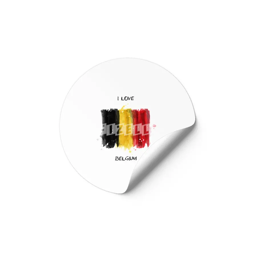 I Love Belgium, My Home, My Country Etiket