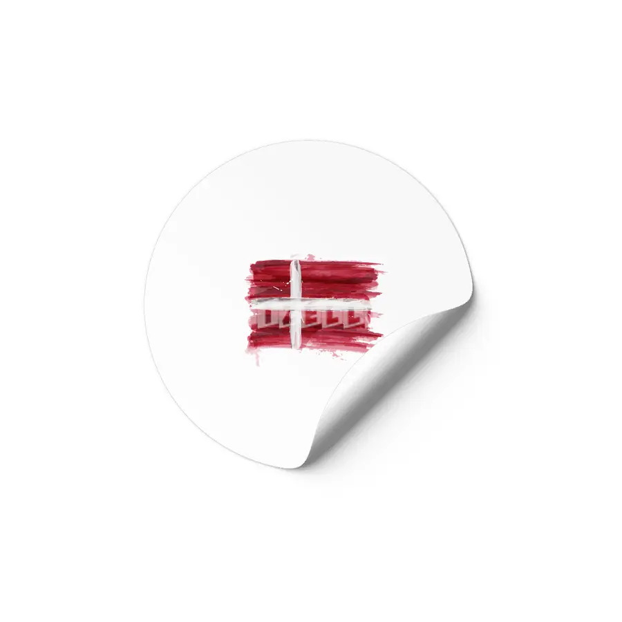 I Love Denmark, My Home, My Country Etiket