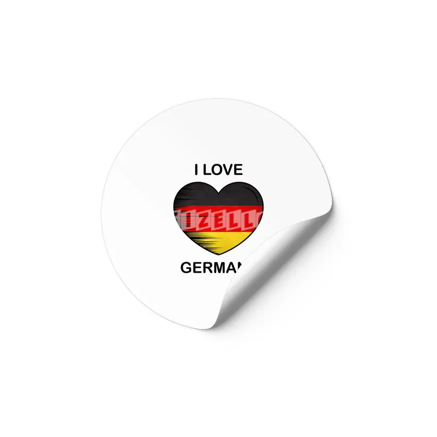 I Love Germany, My Home, My Country Etiket