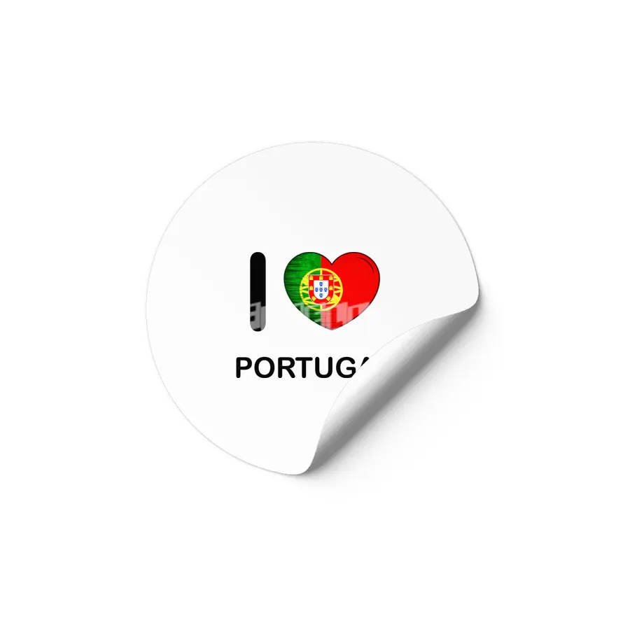 I Love Portugal, My Home, My Country Etiket