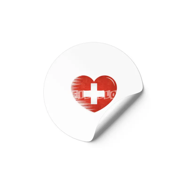 I Love Switzerland, My Home, My Country Etiket