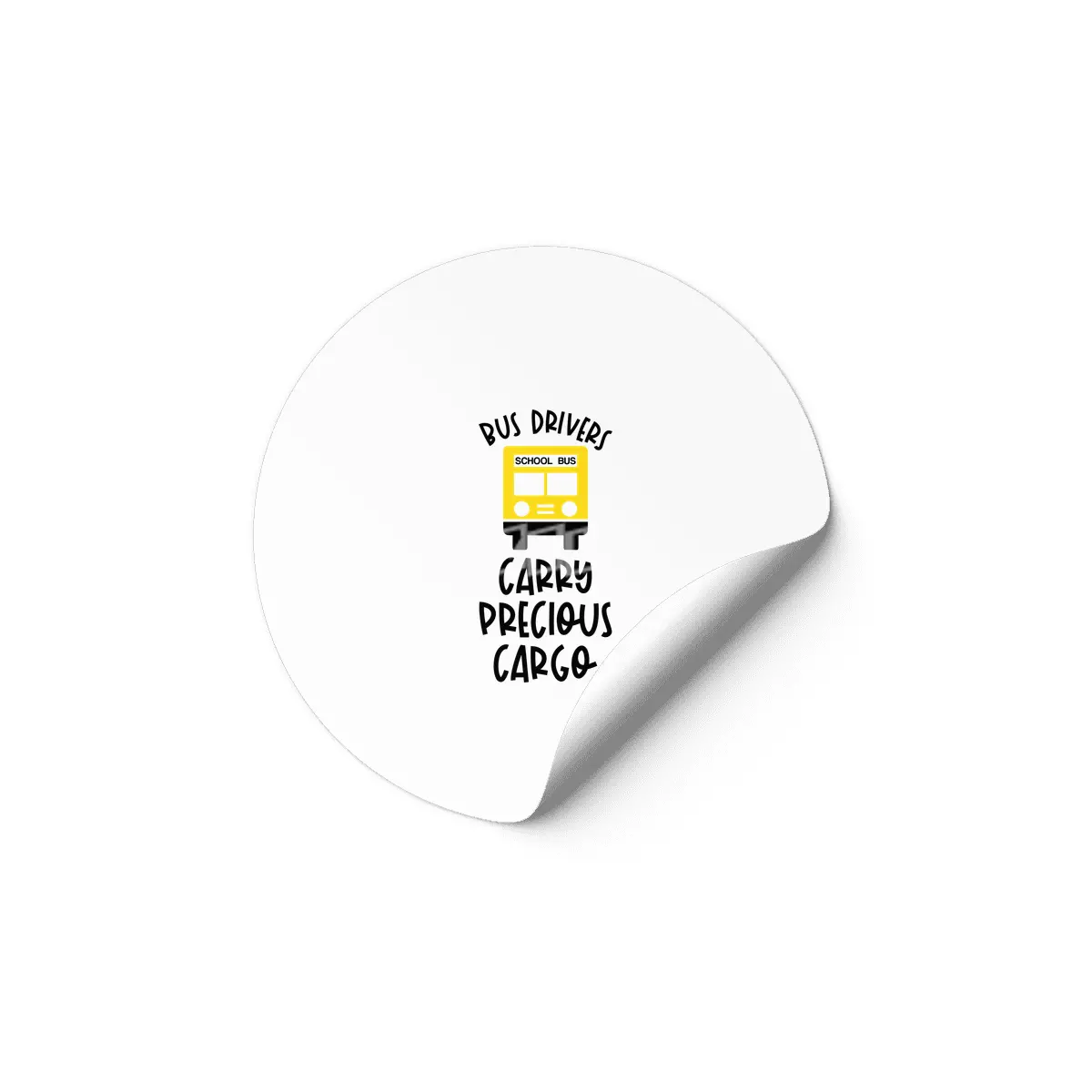 Funny Bus Driver School Bus Driver Saying Gift Etiket