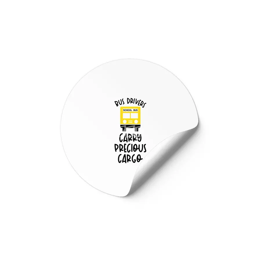 Funny Bus Driver School Bus Driver Saying Gift Etiket