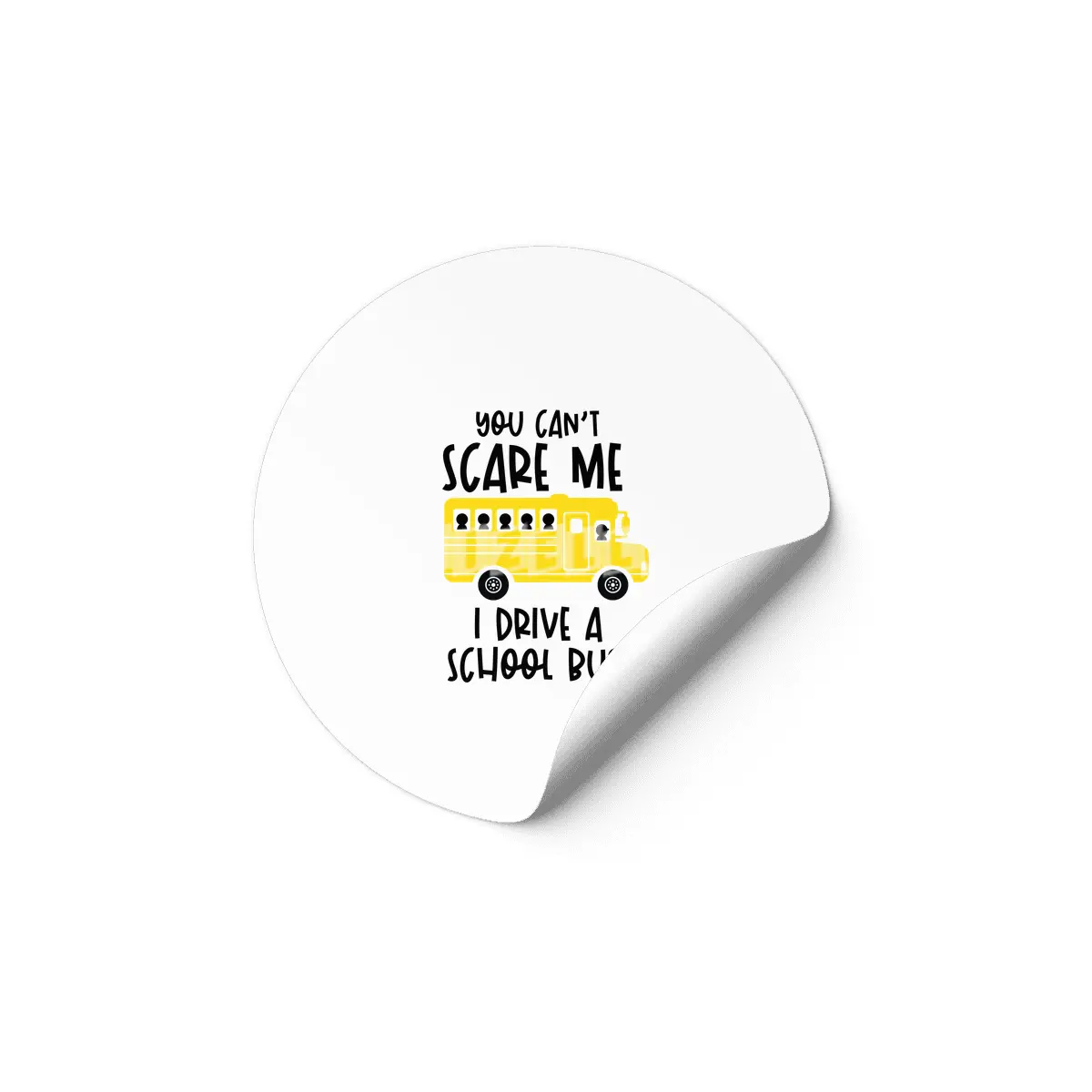 Funny Bus Driver School Bus Driver Saying Gift Etiket
