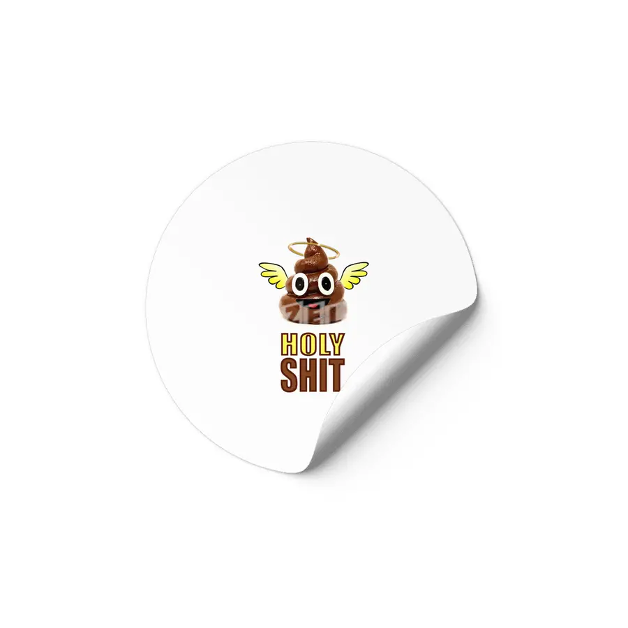 Funny Funny Holy Shit Party Shirt Etiket