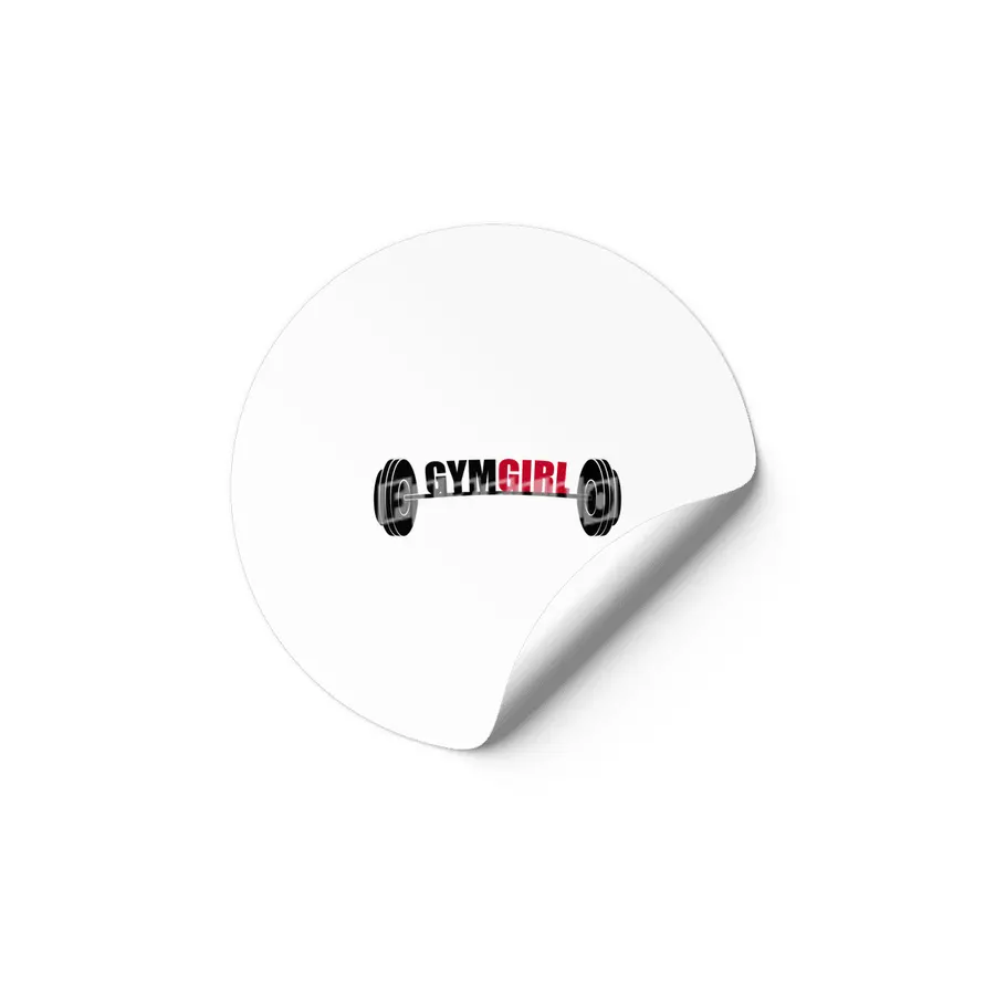 Gym Fitness Girl Trainer Sport Training Workout Etiket
