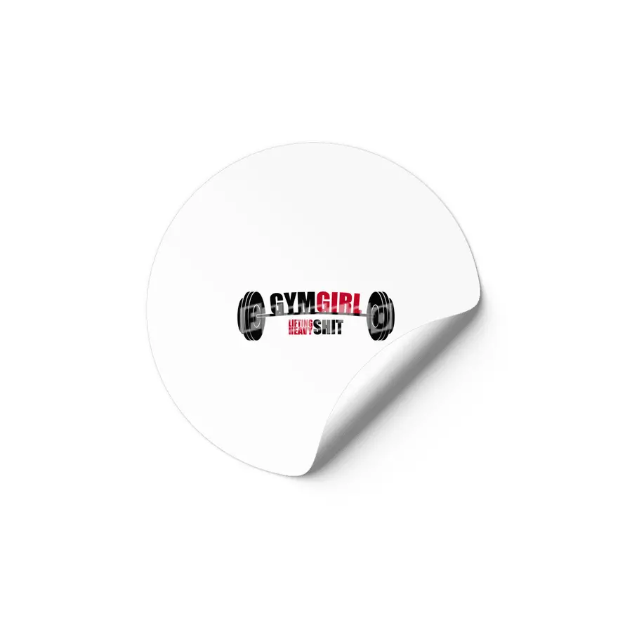 Gym Fitness Girl Trainer Sport Training Workout Etiket