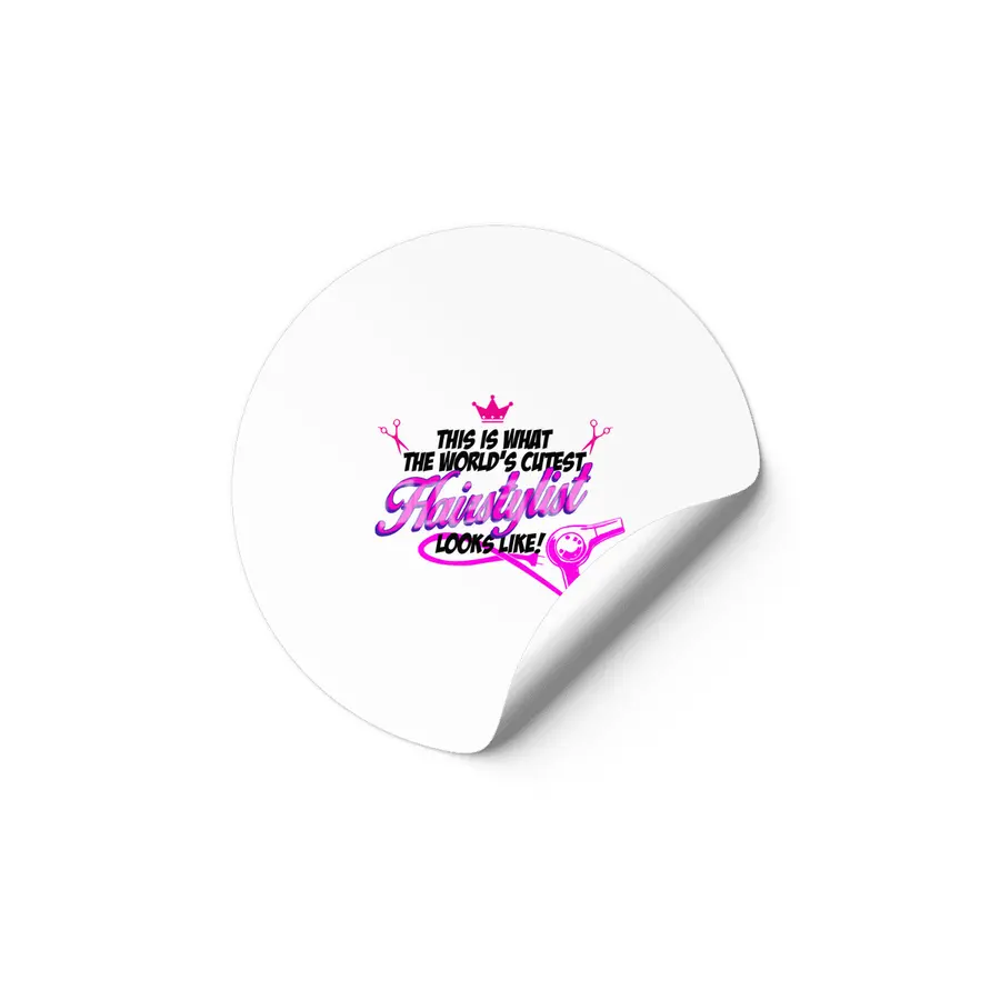 Hairdresser, Hairstylist, Barber, Funny Saying Etiket