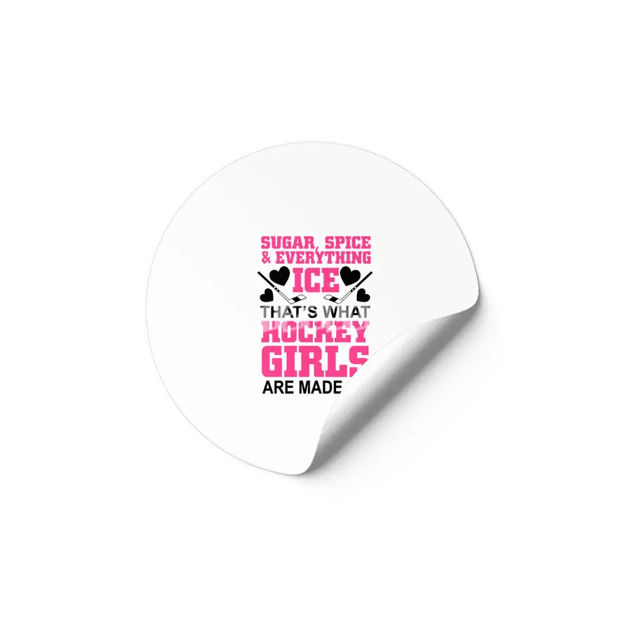 Hockey Girl, Icehockey, Ice Hockey Etiket