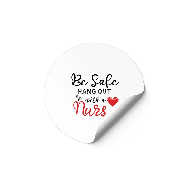 Nurse funny quote gift birthday christmas saying Etiket