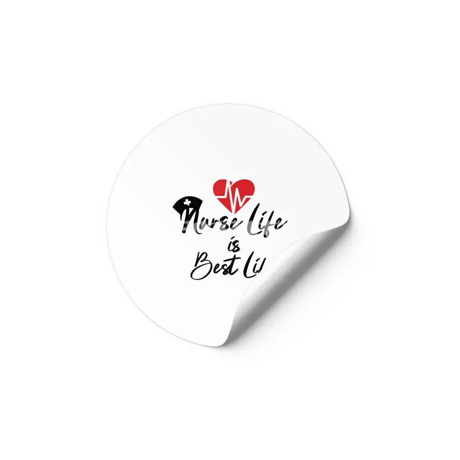 Nurse funny quote gift birthday christmas saying Etiket