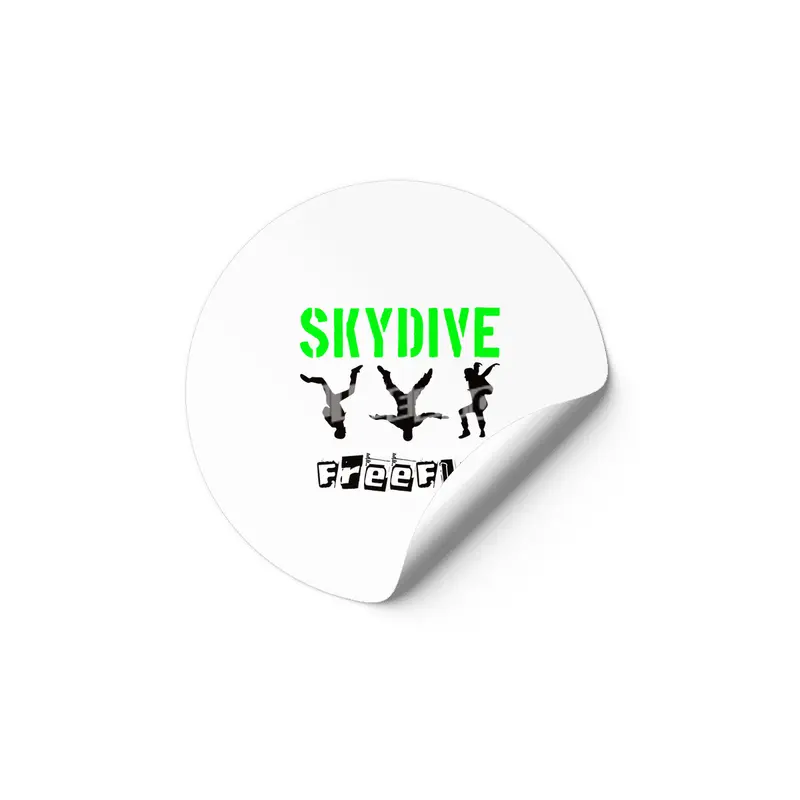 Skydiving, Skydive, Freefly, Parachute, Flying Etiket