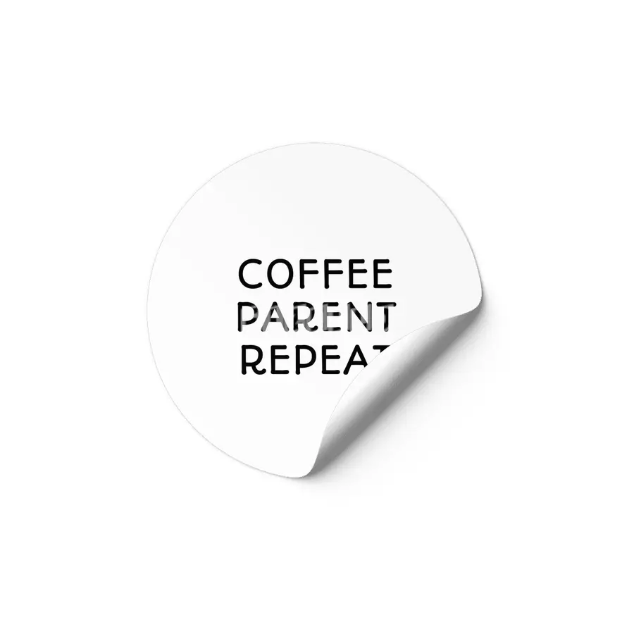 Coffee Parent Repeat Etiket