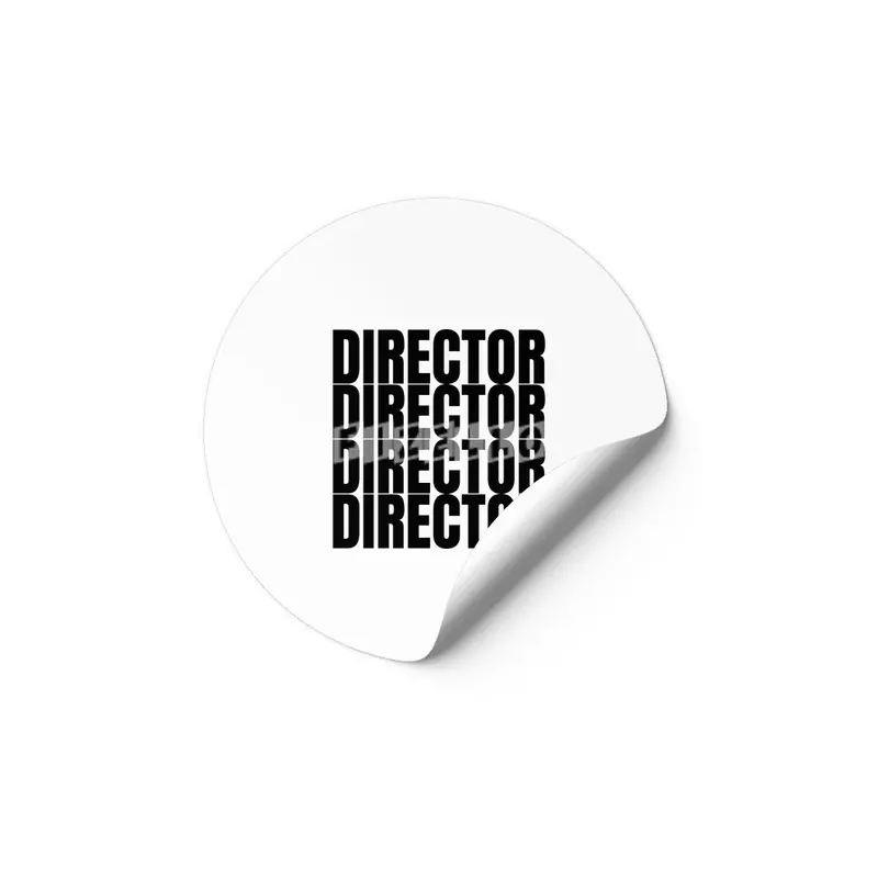 Director 4x Etiket