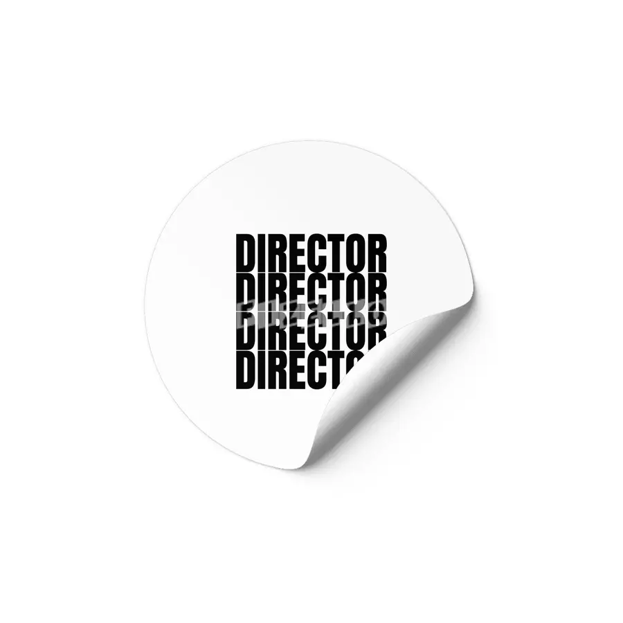 Director 4x Etiket
