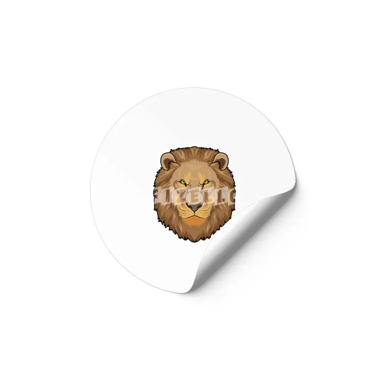 Angry Lion Etiket