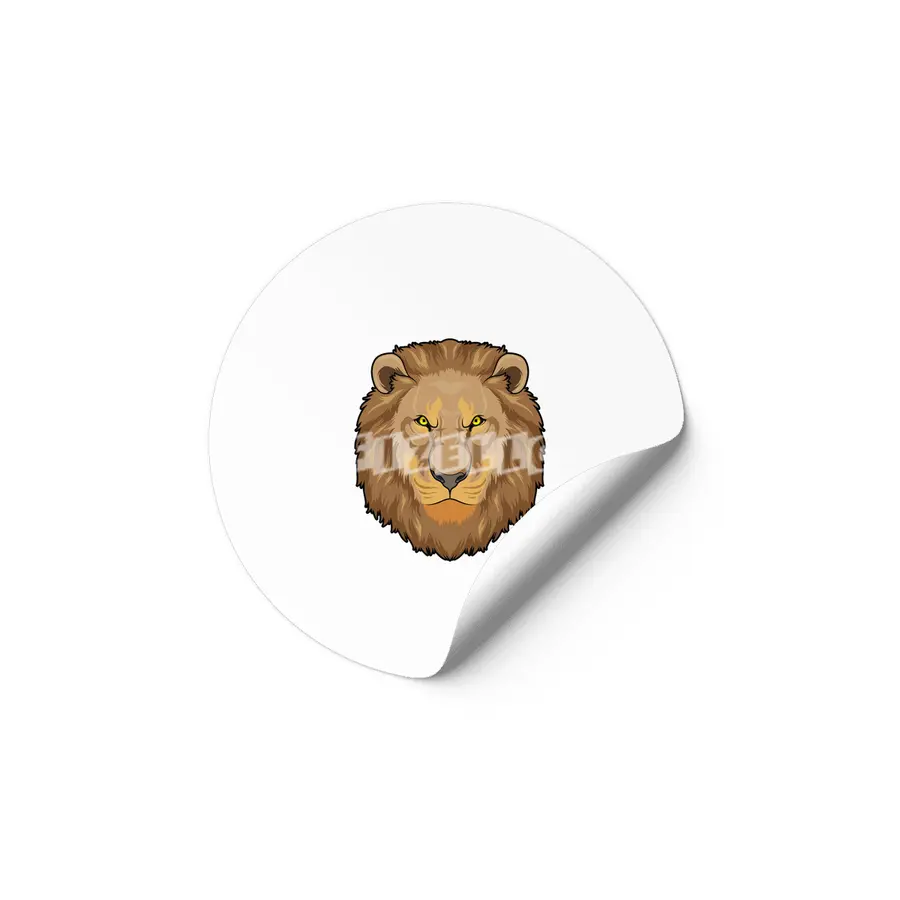 Angry Lion Etiket