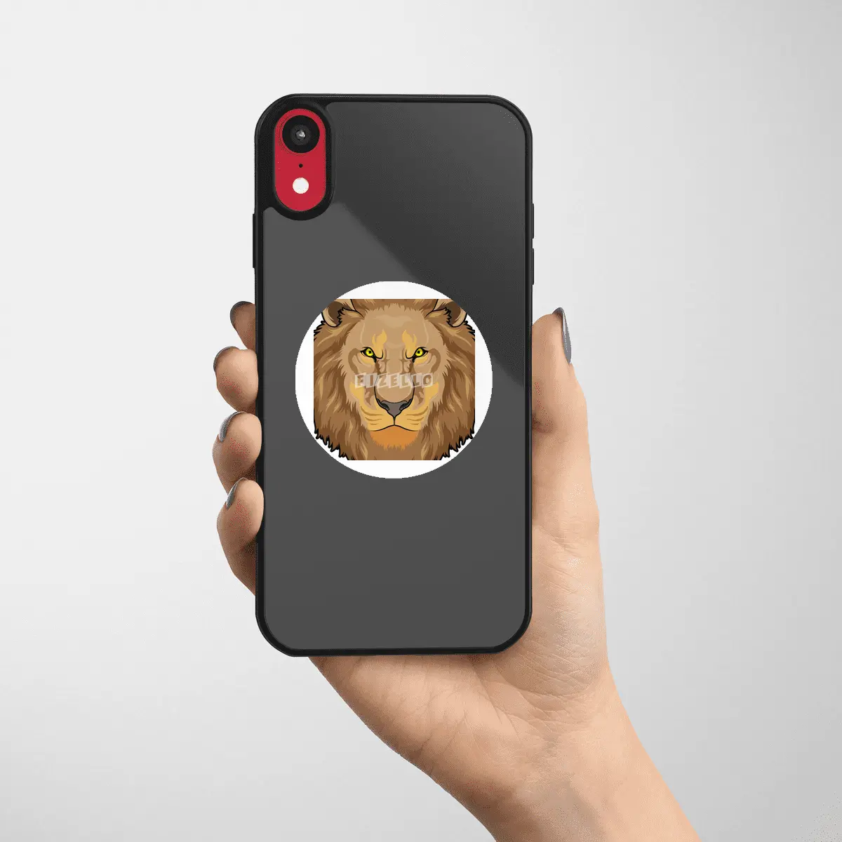 Angry Lion Etiket