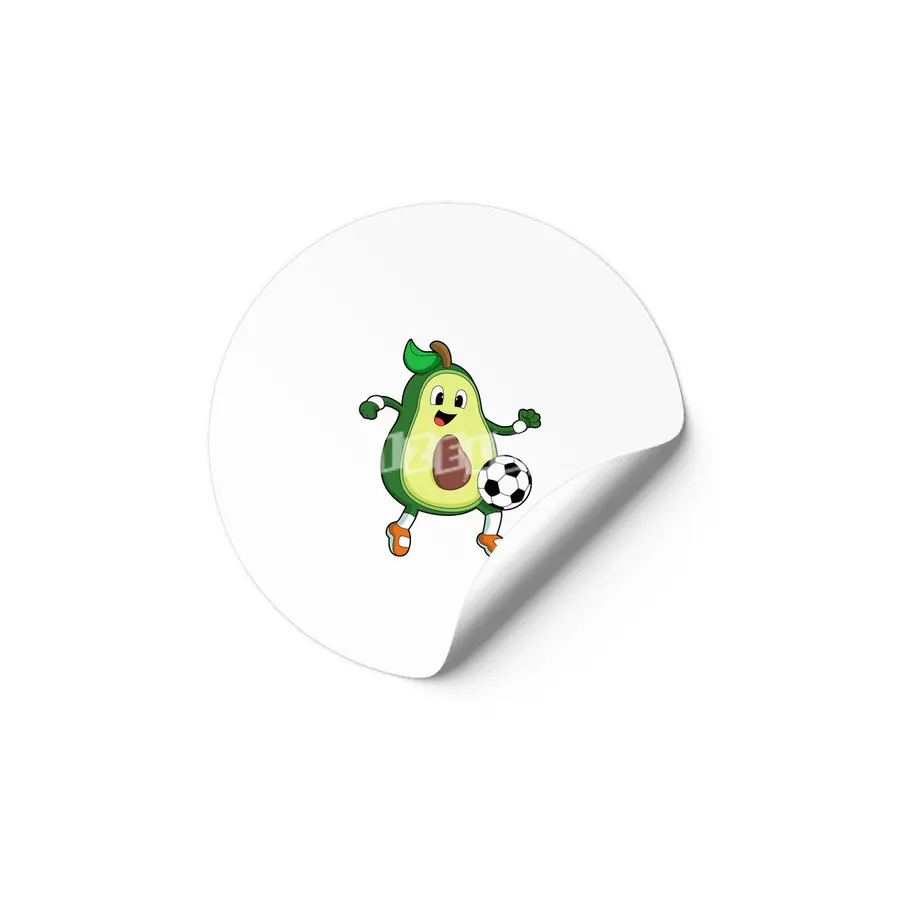 Avocado at Soccer Sports Etiket