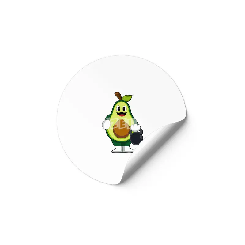 Avocado at Strength training with Dumbbells Etiket