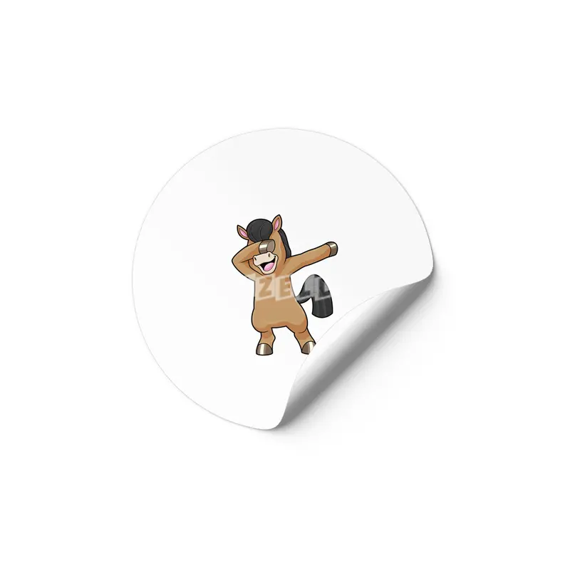Horse at Hip Hop Dance Dab Etiket