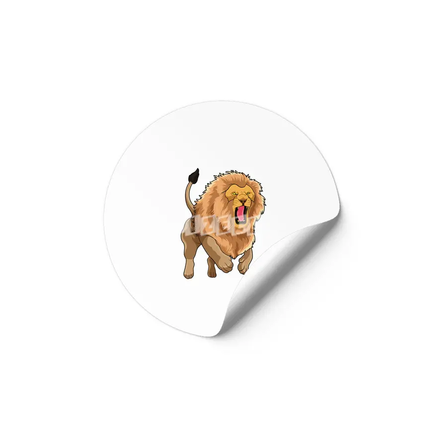 Jumping Lion Etiket