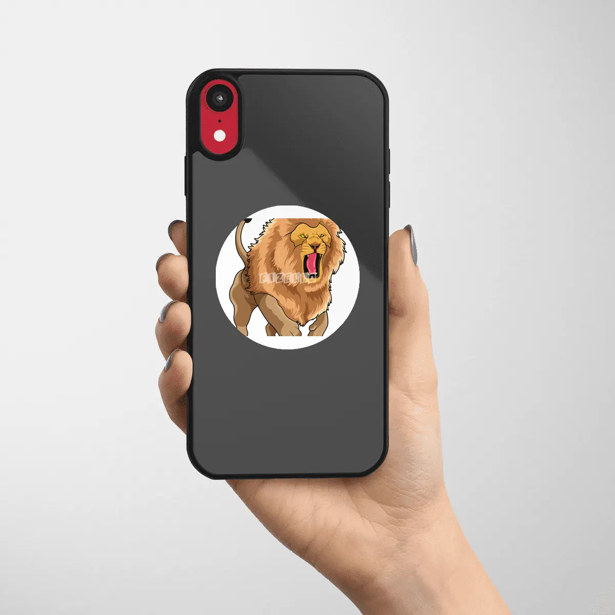 Jumping Lion Etiket