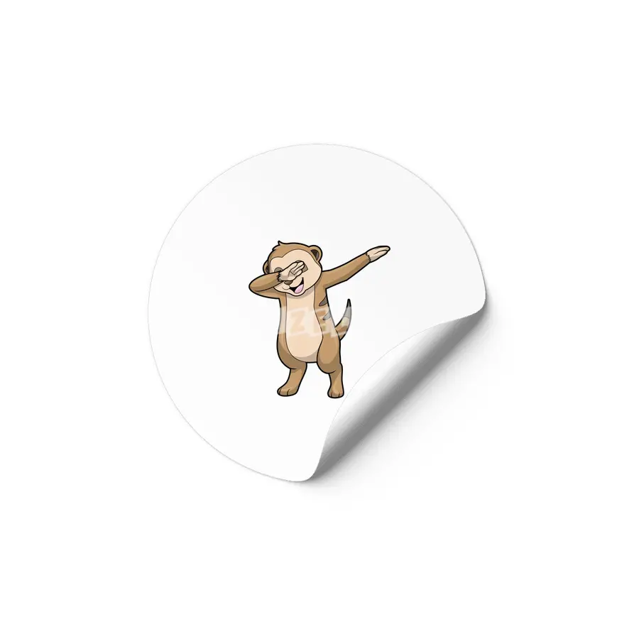 Meerkat as Hip Hop Dance Dab Etiket