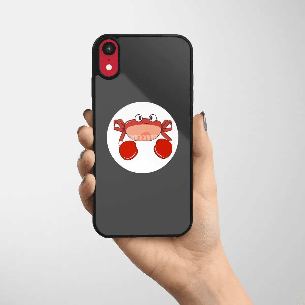 Octopus as Boxer with Boxing gloves Etiket