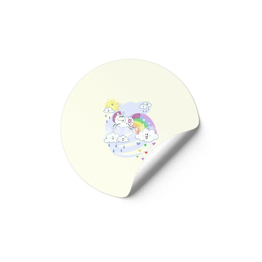 Love Maker - Martha, the Hearty Unicorn Etiket