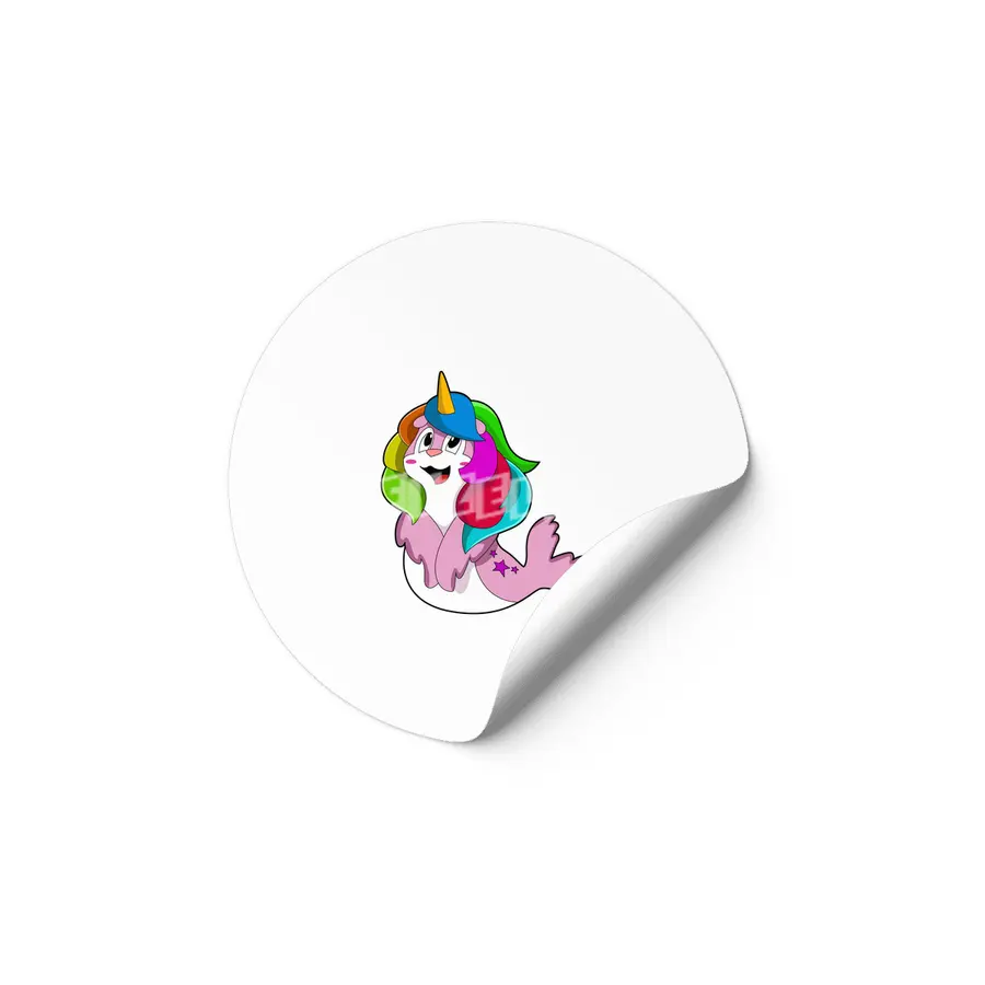 Seal as Unicorn Etiket