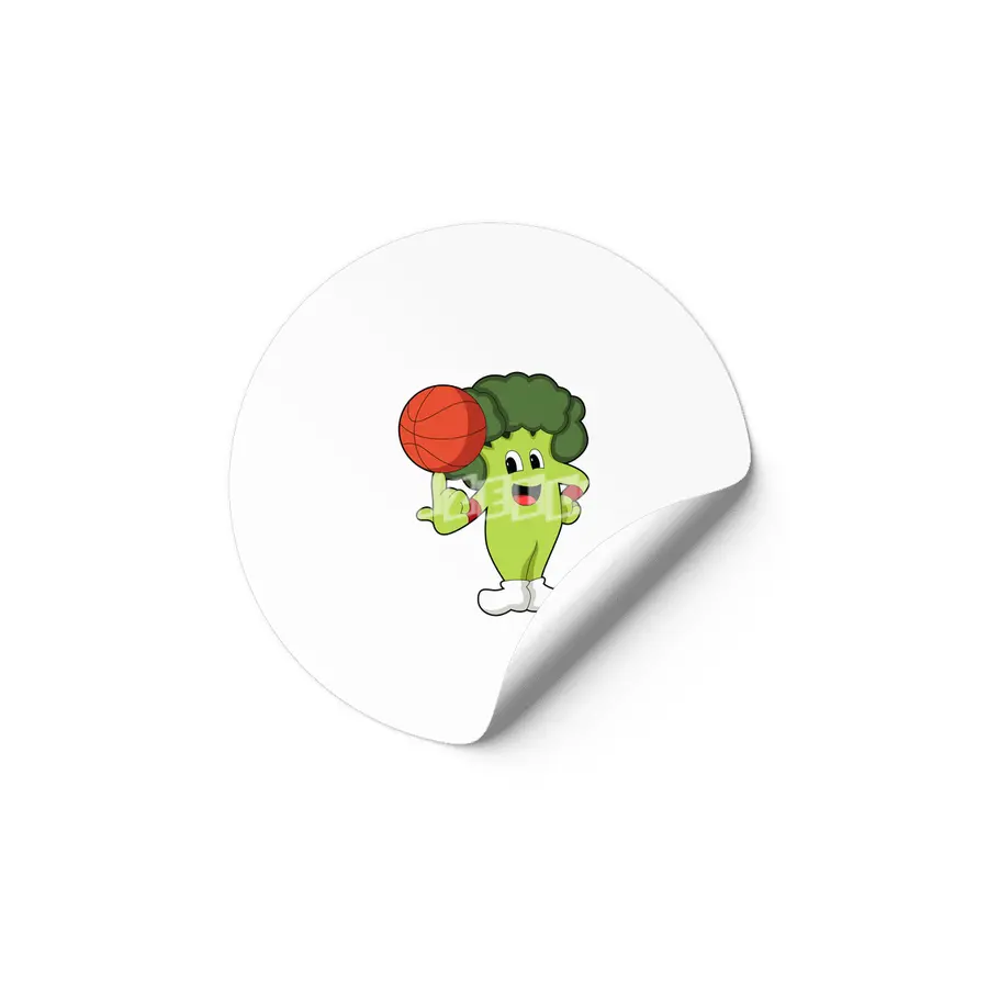 Broccoli at Basketball Sports Etiket