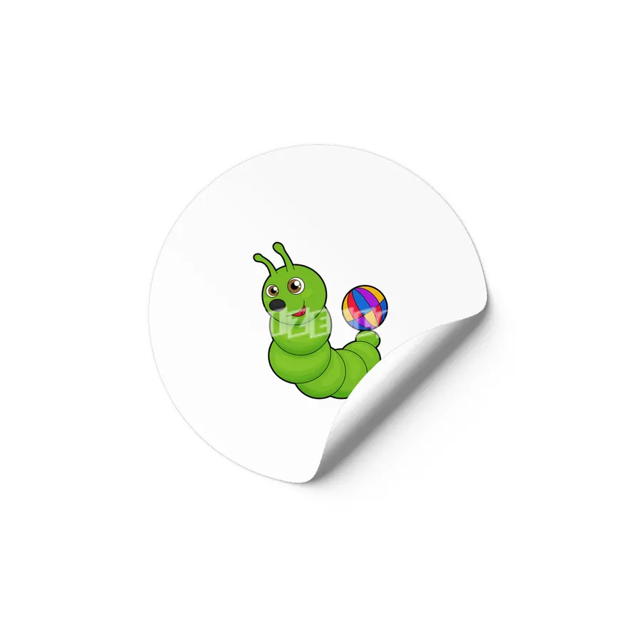 Caterpillar with Water polo Etiket