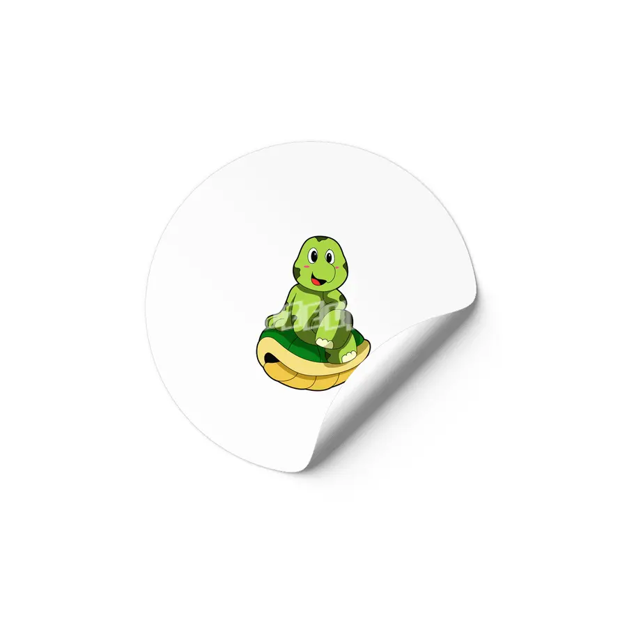 Turtle without Shell Etiket