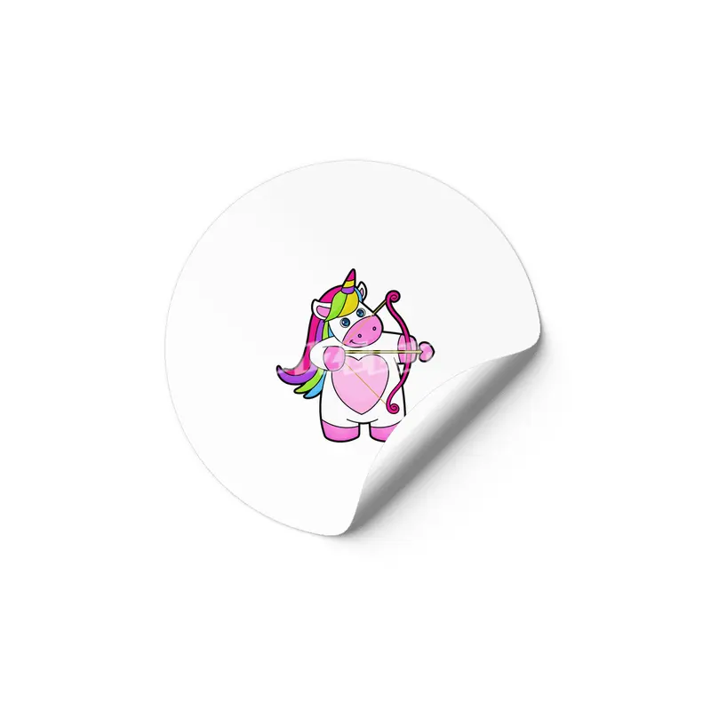 Unicorn as Archer with Bow & Arrow Etiket