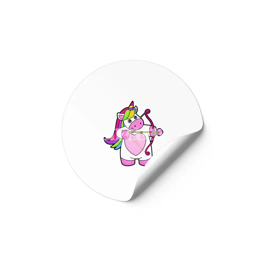 Unicorn as Archer with Bow & Arrow Etiket