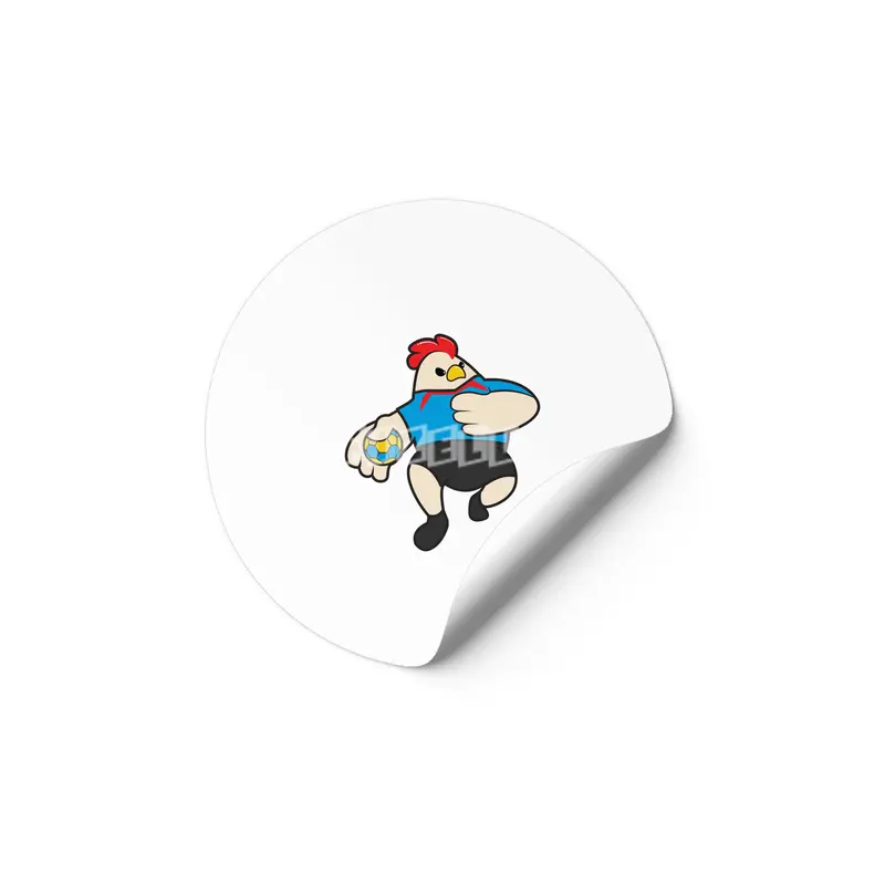 Tap as Handball player with Handball Etiket