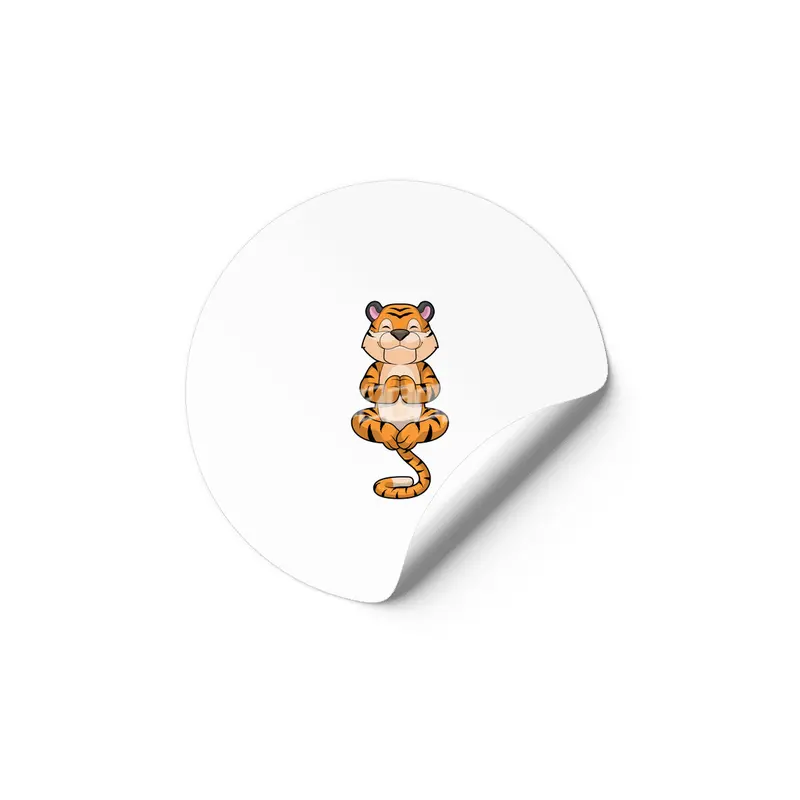 Tiger at Yoga Fitness Etiket