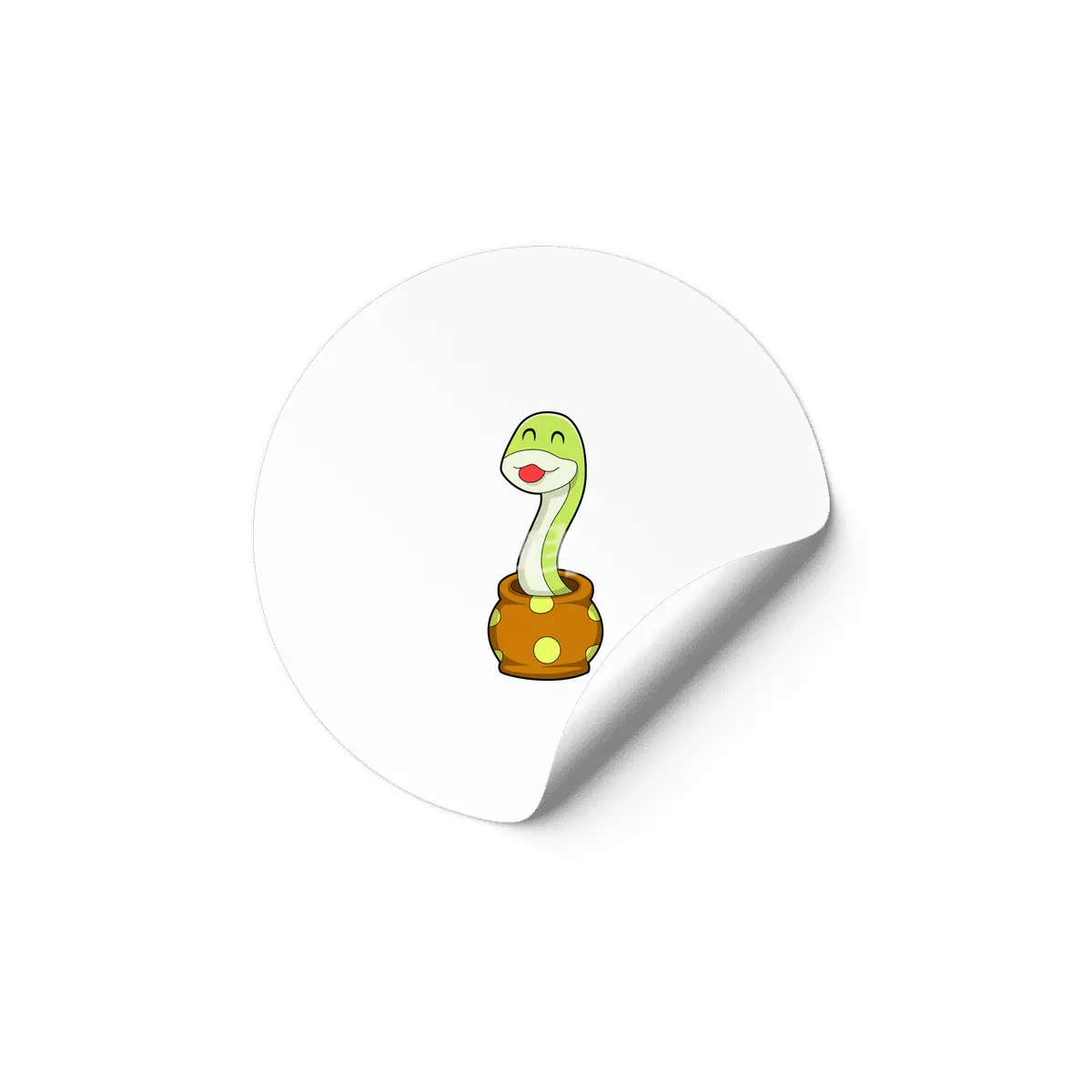 Snake in Jar Etiket