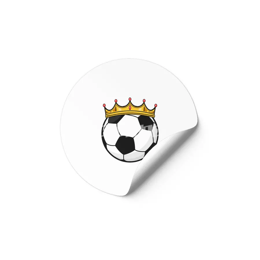 Soccer Crown Queen Etiket