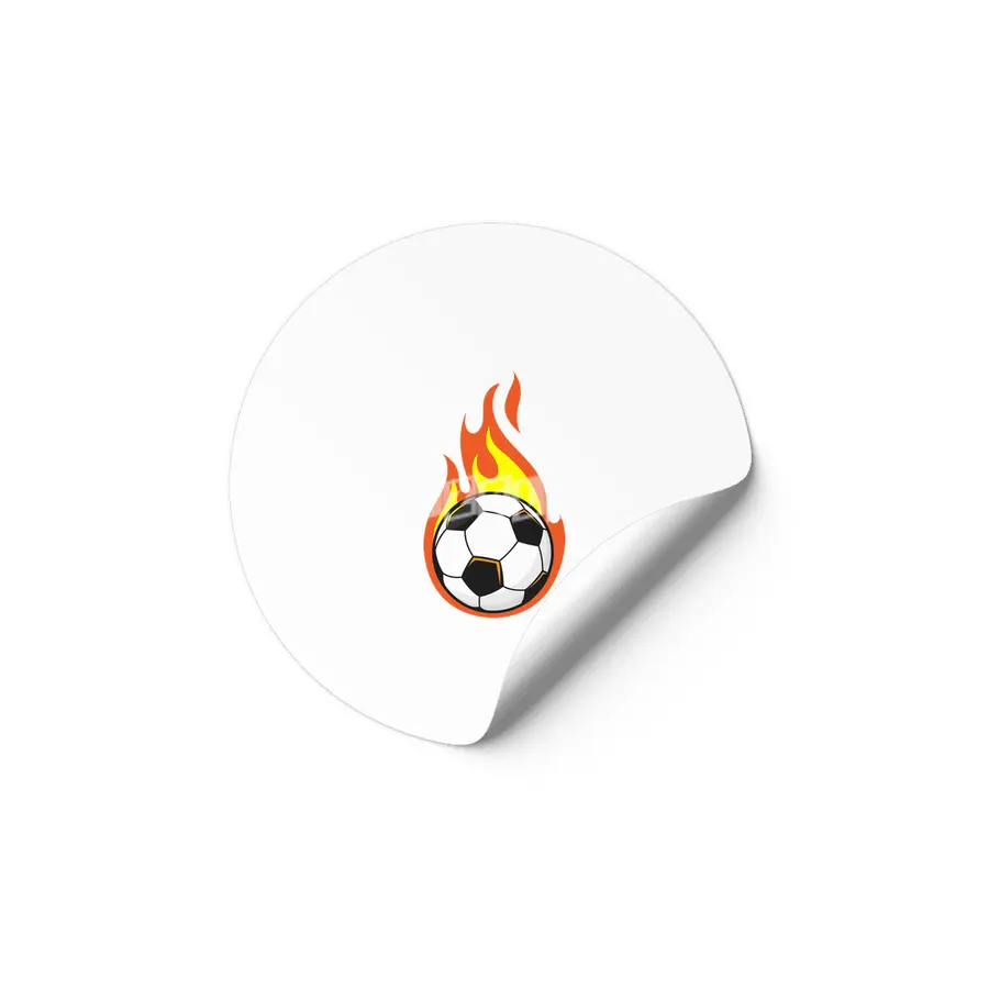 Soccer on Fire Etiket