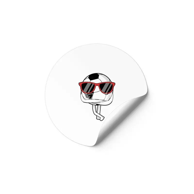 Soccer player with Sunglasses at Soccer Etiket