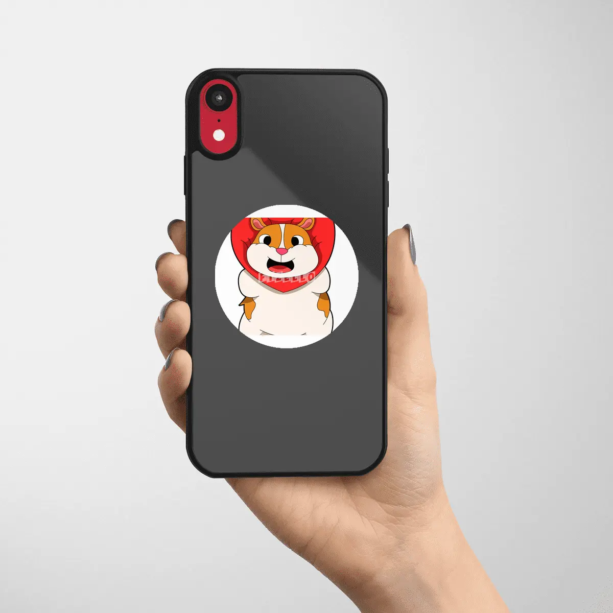 Hamster with Heart Etiket
