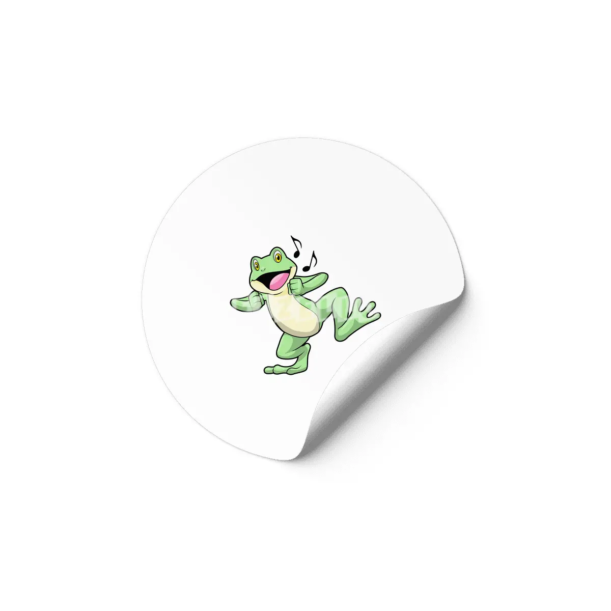 Frog Music Dance Etiket