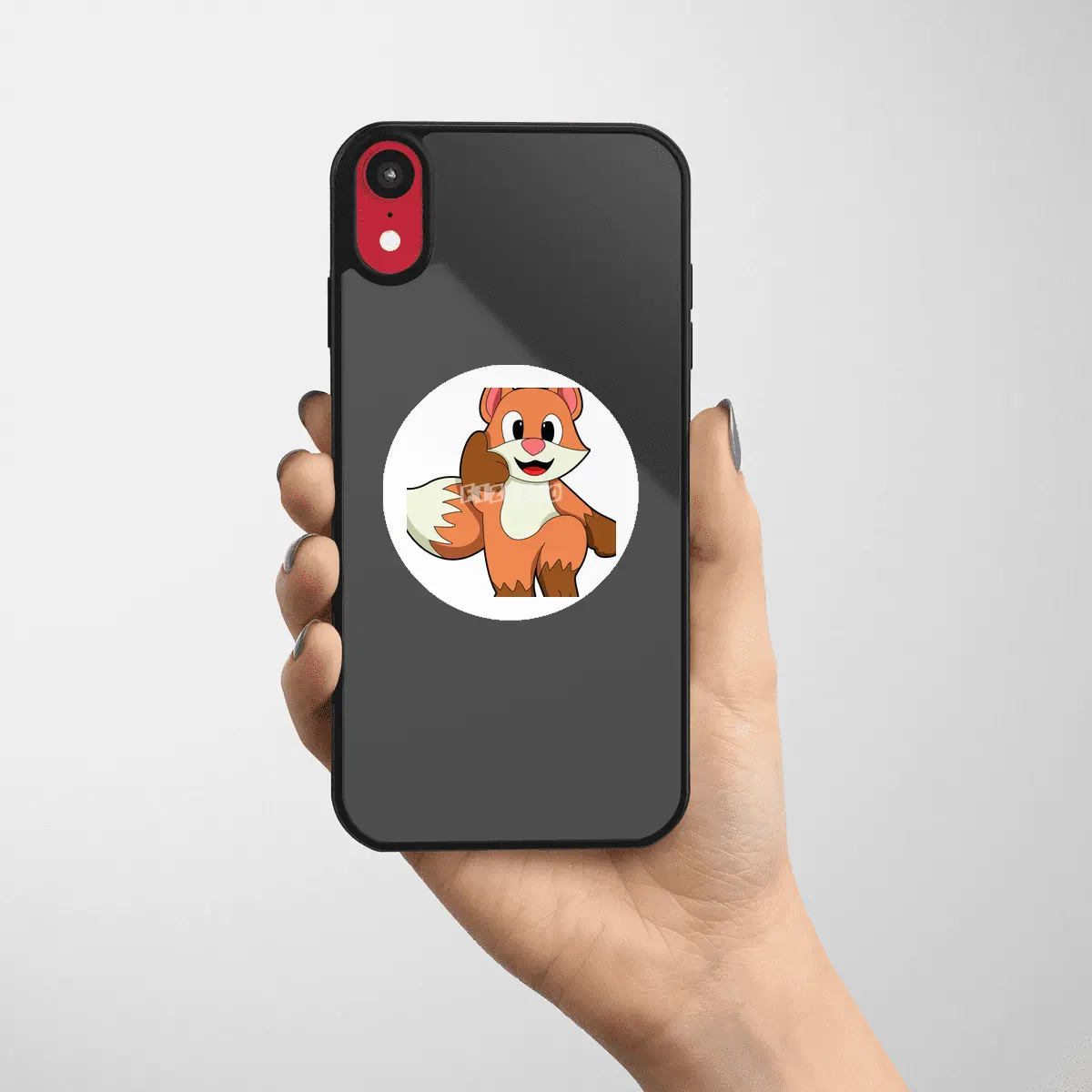 Fox funny Etiket