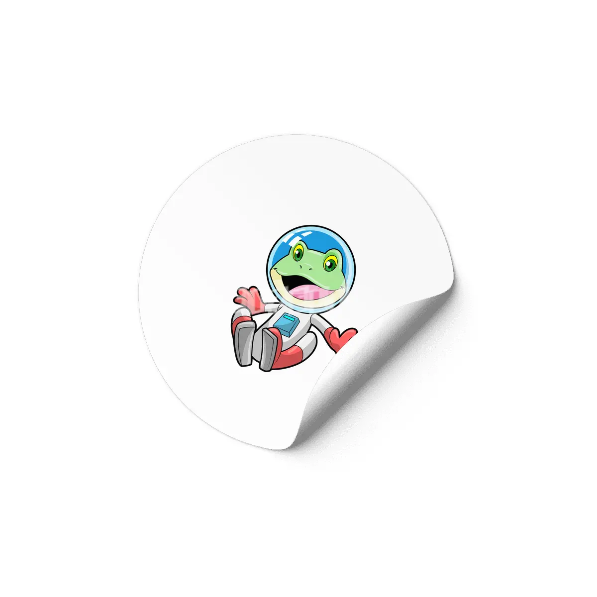 Frog Astronaut Costume Space Etiket