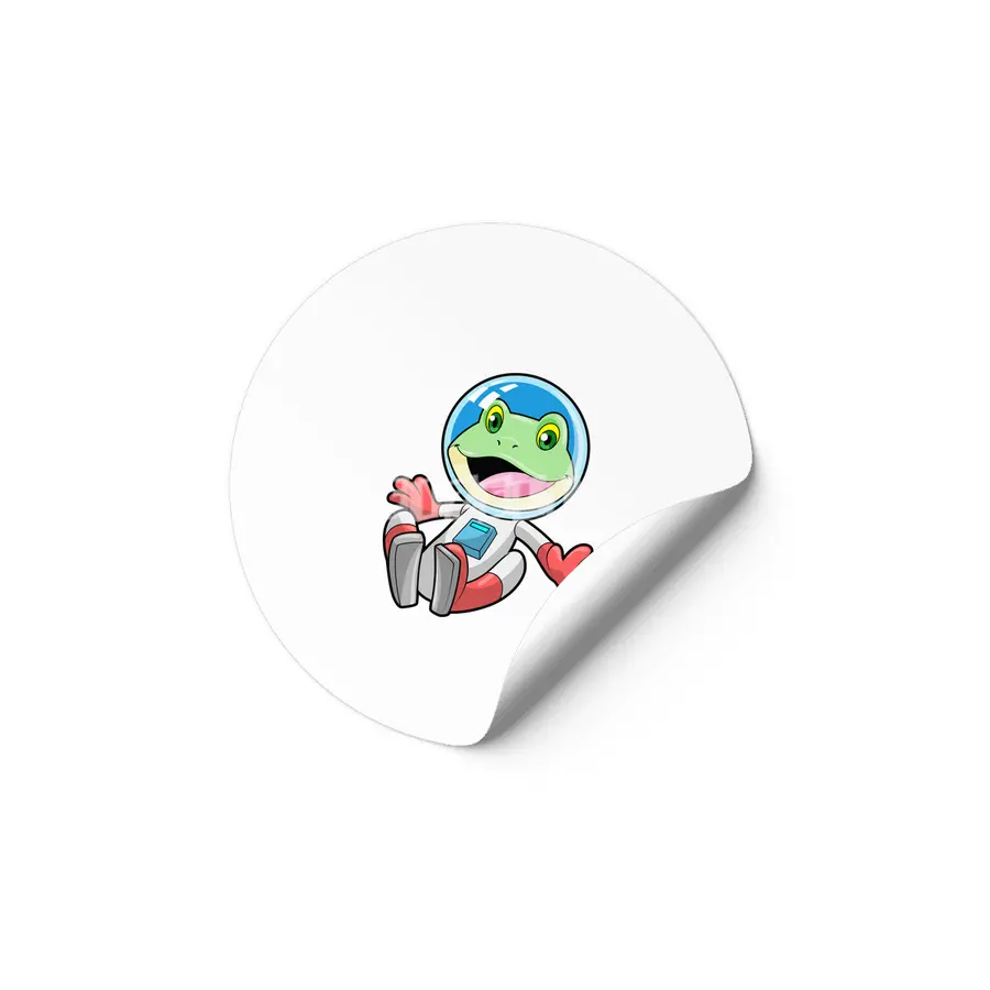 Frog Astronaut Costume Space Etiket