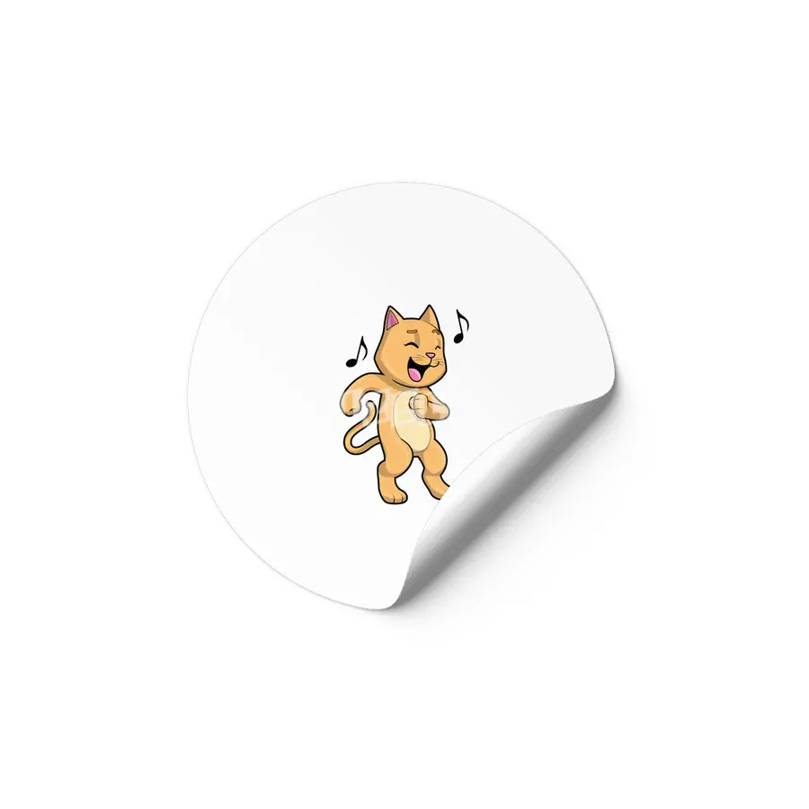 Cat Music Dance Etiket